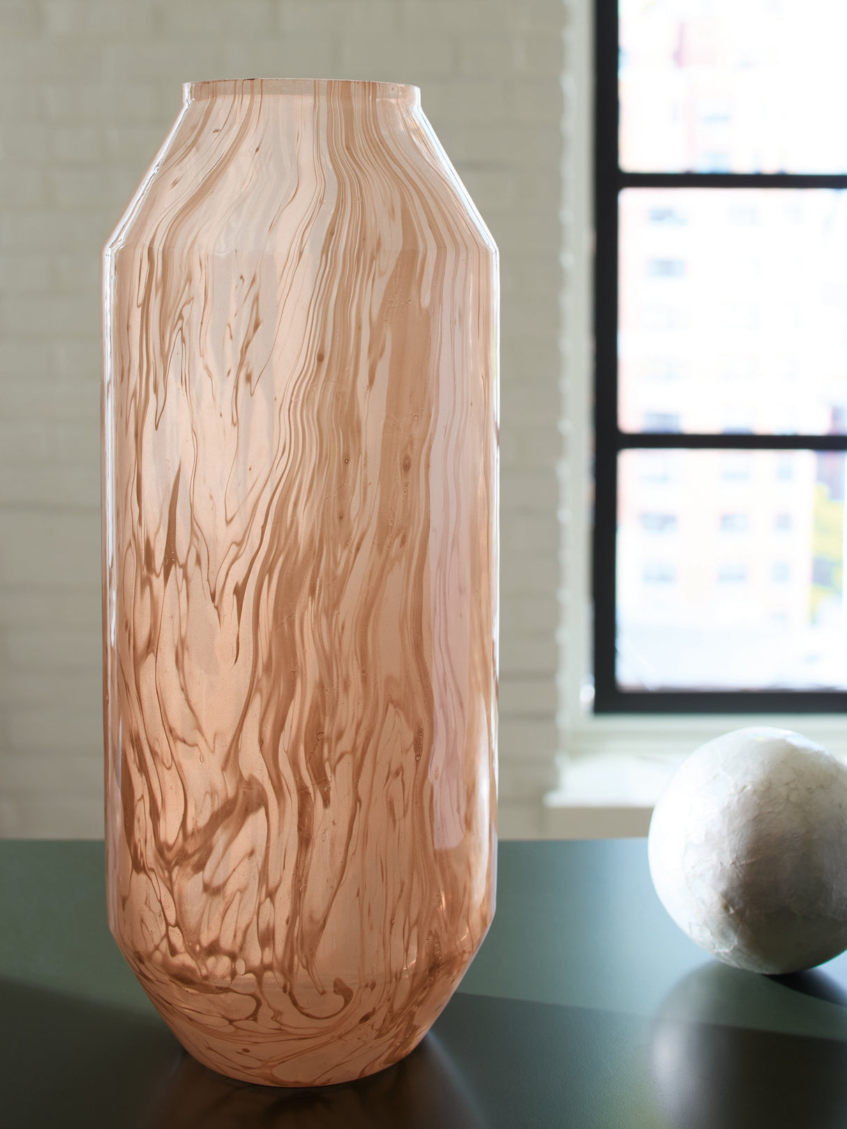 Furniture City - MS - Ashley Furniture - Dushby Vase - Vase / Blush Pink - A2000729