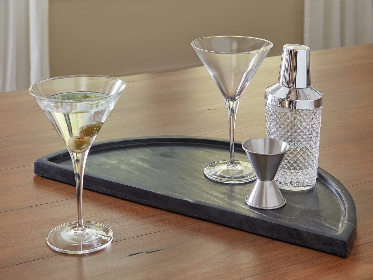 Furniture City - MS - Ashley Furniture - Cortsen Tray - Tray / Black - A2000793