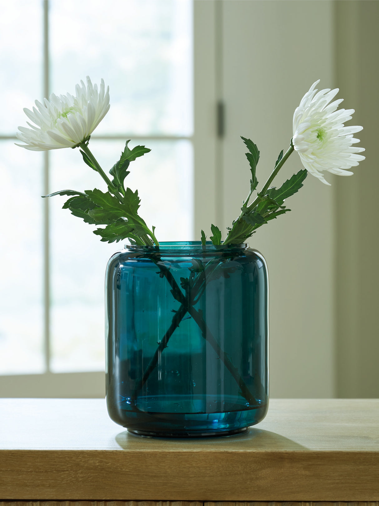 Furniture City - MS - Ashley Furniture - Inisland Vase - Vase Set (Set of 2) / Teal - A2000797A1