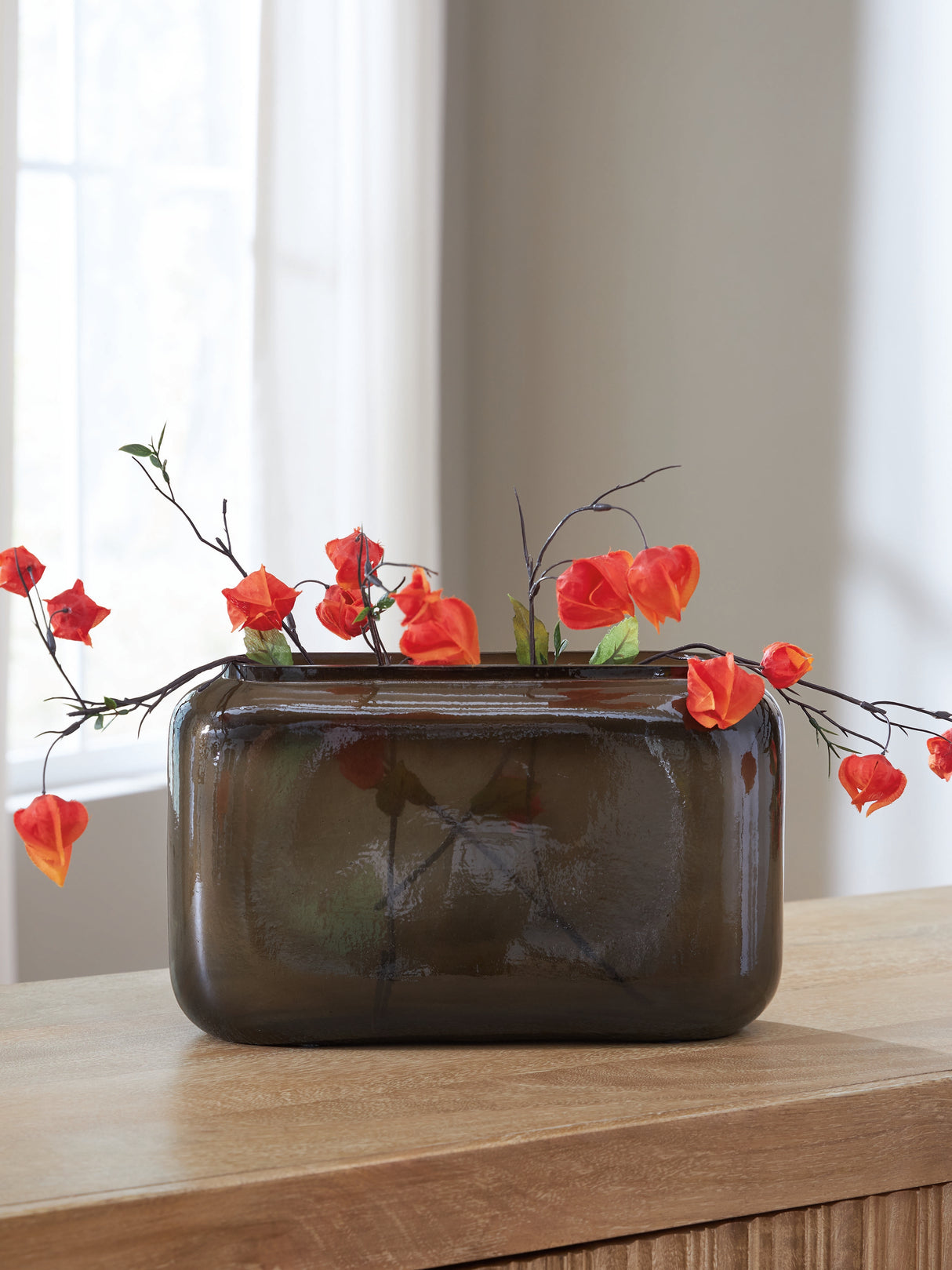 Furniture City - MS - Ashley Furniture - Sumner Vase - Vase / Gray/Gold Finish - A2000810