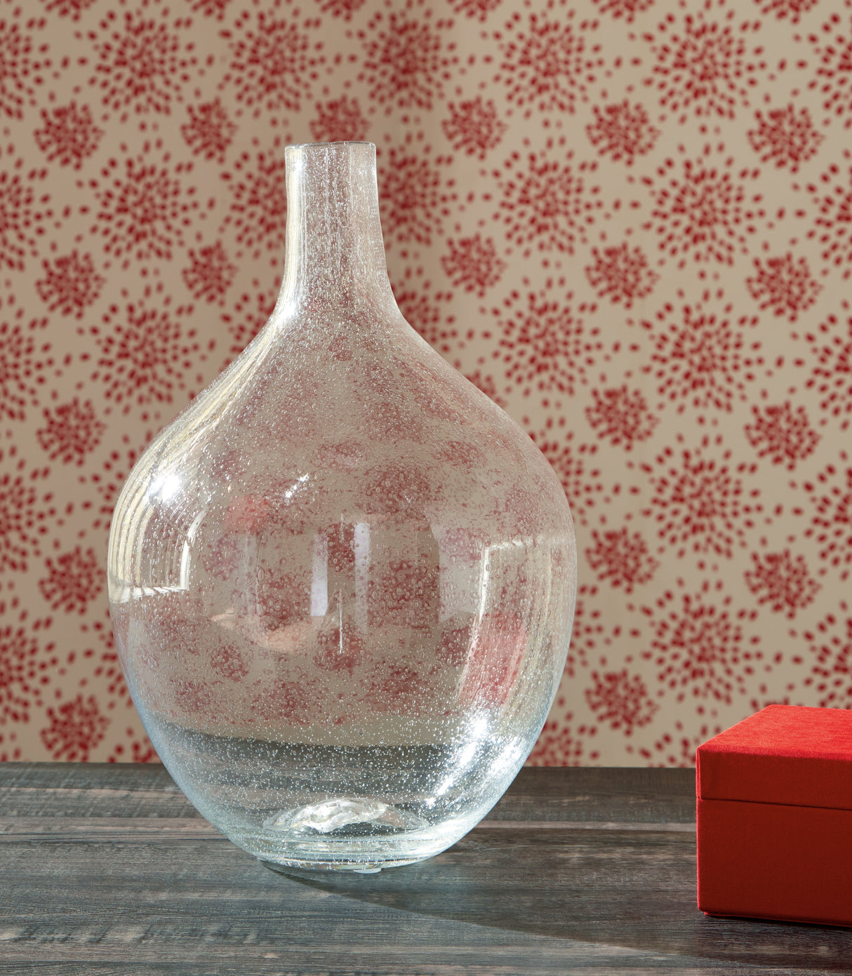 Furniture City - MS - Ashley Furniture - Kurthorne Vase - Vase / Clear - A2900028