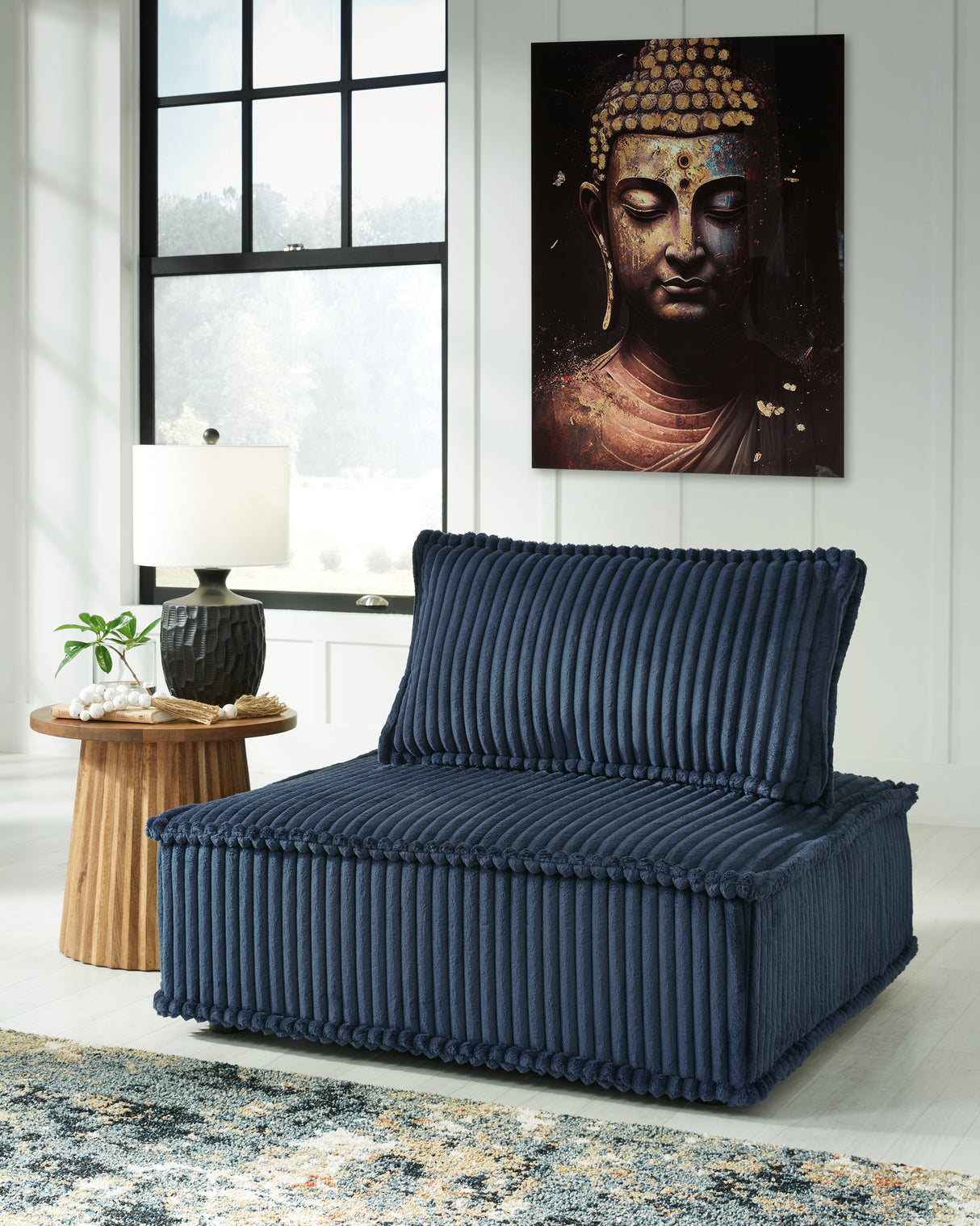 Furniture City - MS - Ashley Furniture - Bales Accent Chair - Accent Chair / Navy - A3000662