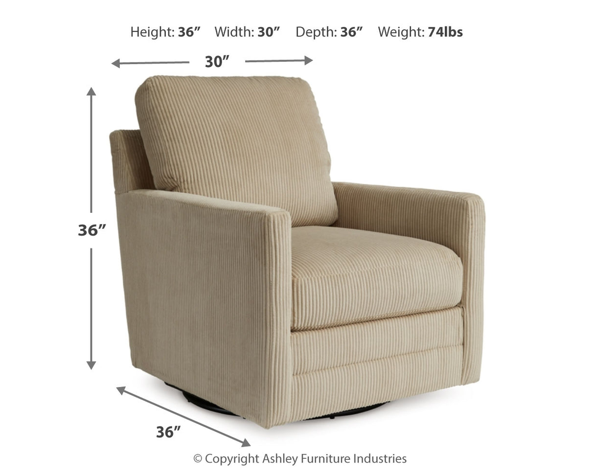 Icaman Swivel Accent Chair