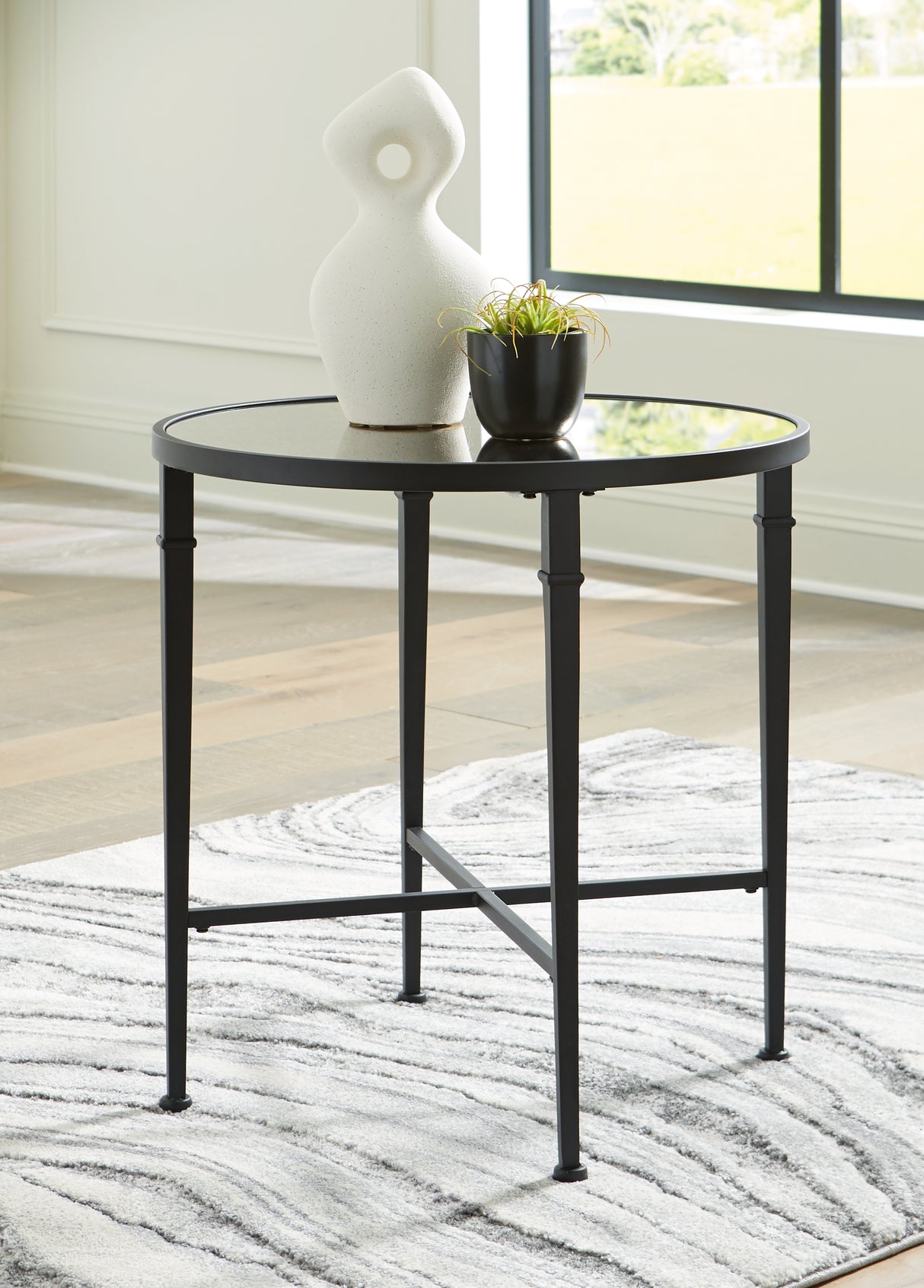 Furniture City - MS - Ashley Furniture - Cadeburg Accent Table - Accent Table / Black - A4000639