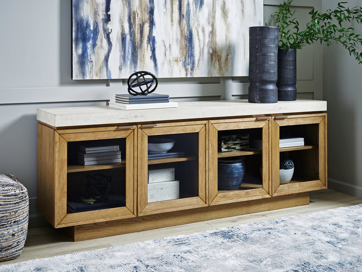 Furniture City - MS - Ashley Furniture - Adanworth Accent Cabinet - Accent Cabinet - A4000731