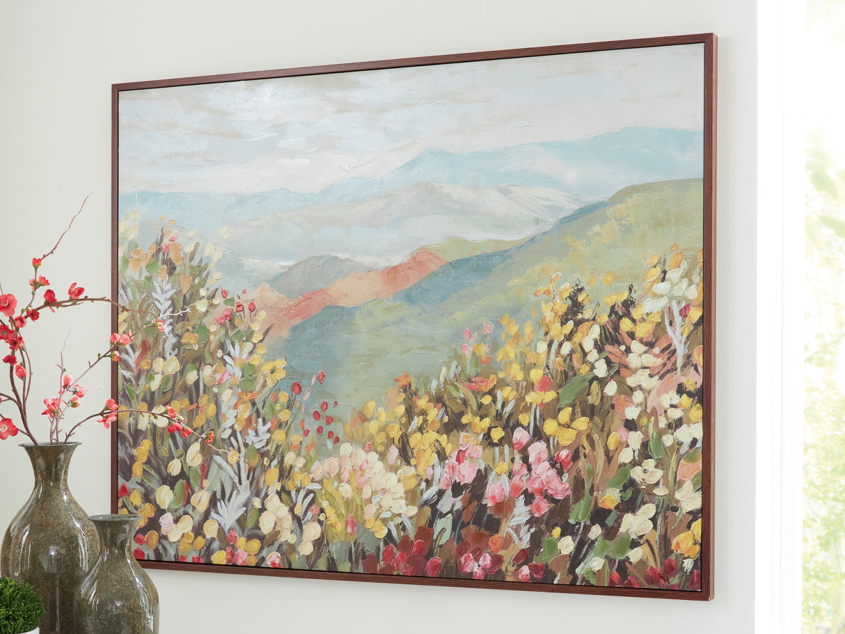 Furniture City - MS - Ashley Furniture - Pryorley Wall Decor - Wall Art / Multi - A8000451