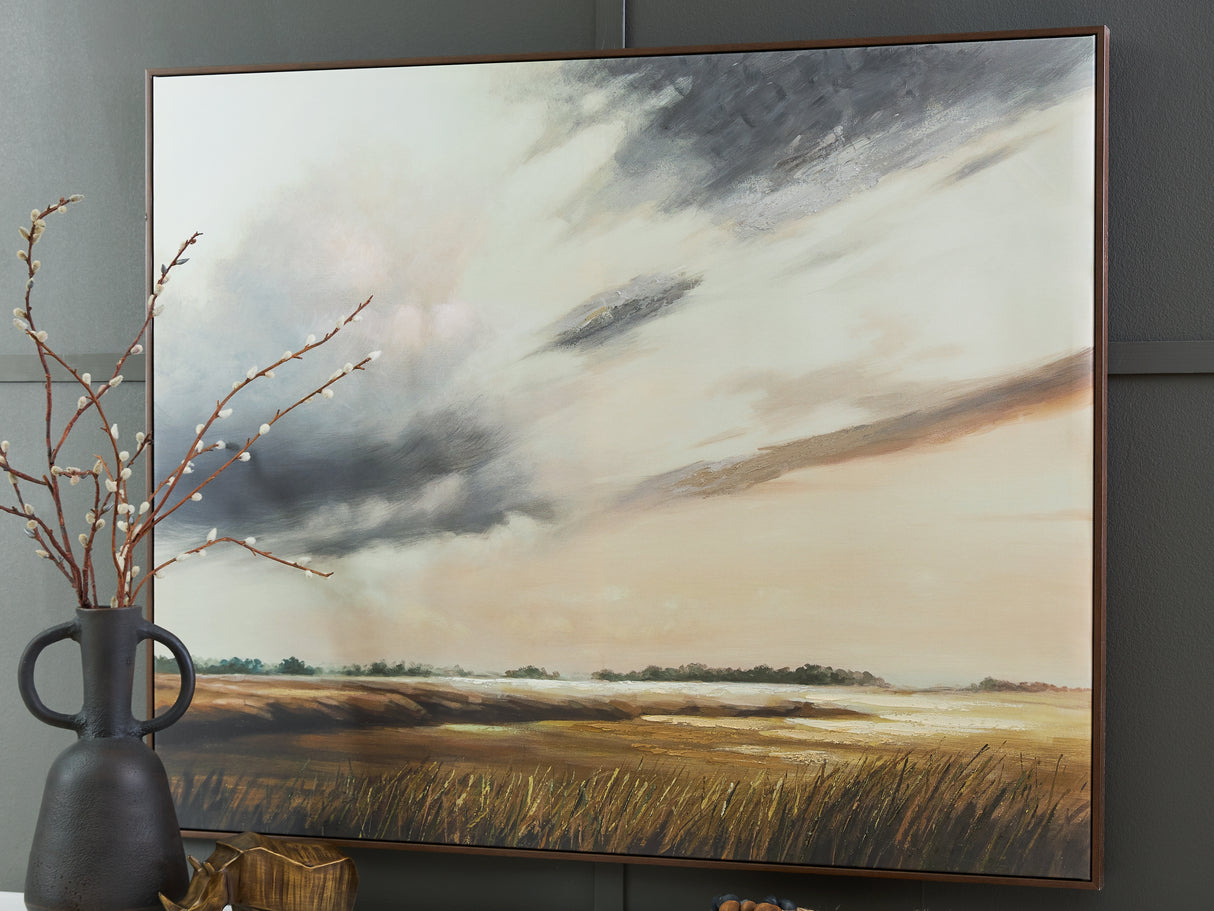 Furniture City - MS - Ashley Furniture - Taymen Wall Decor - Wall Art / Multi - A8000454