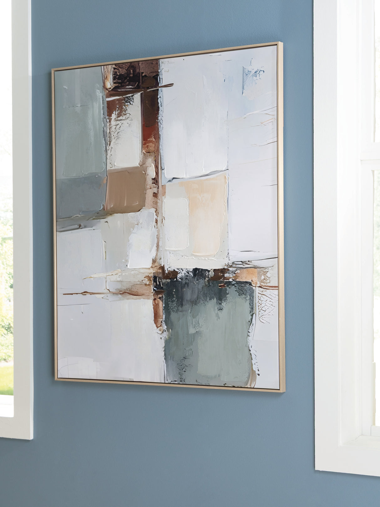 Furniture City - MS - Ashley Furniture - Trailport Wall Decor - Wall Art / Multi - A8000473