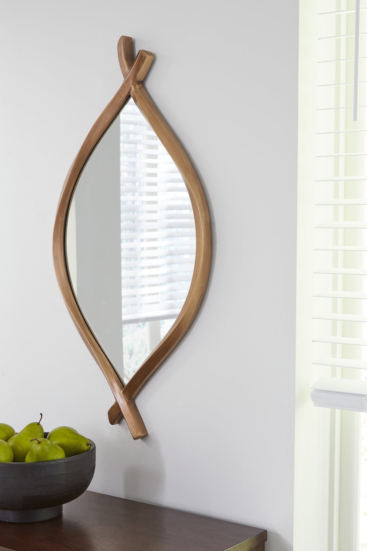 Furniture City - MS - Ashley Furniture - Bartner Mirror - Accent Mirror / Antique Gold Finish - A8010340