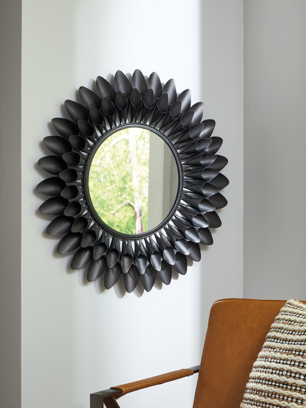 Furniture City - MS - Ashley Furniture - Ryenmour Mirror - Accent Mirror / Oil Rubbed Bronze Finish - A8010421
