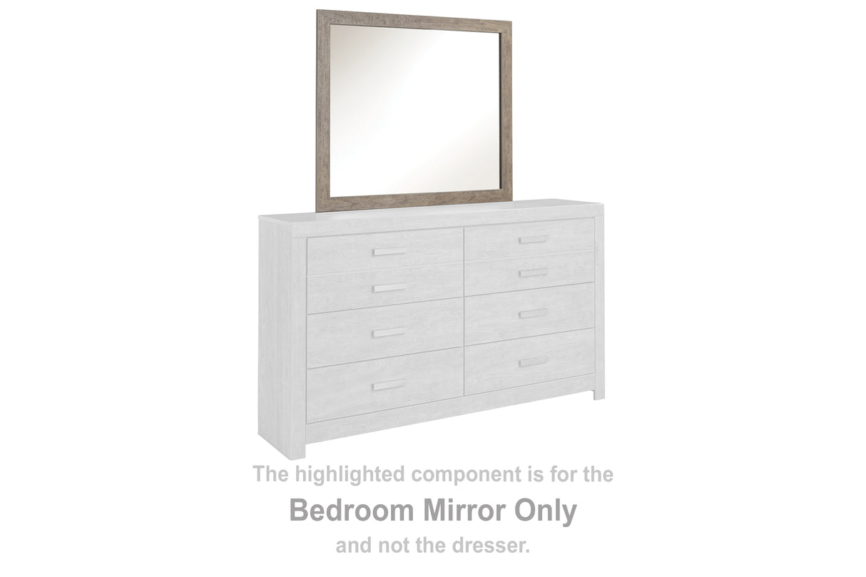 Furniture City - MS - Ashley Furniture - Culverbach Bedroom - Bedroom Mirror / Gray - B070-36