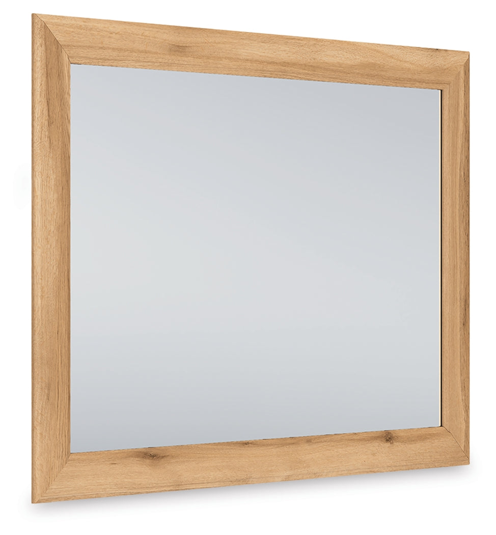 Furniture City - MS - Ashley Furniture - Aleaport Bedroom - Bedroom Mirror / Warm Brown - PCB1075-36
