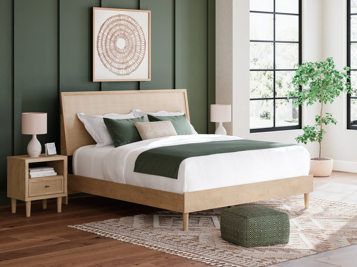 Furniture City - MS - Ashley Furniture - Cielden Bedroom - King Panel Bed / Two-tone - B1199B5
