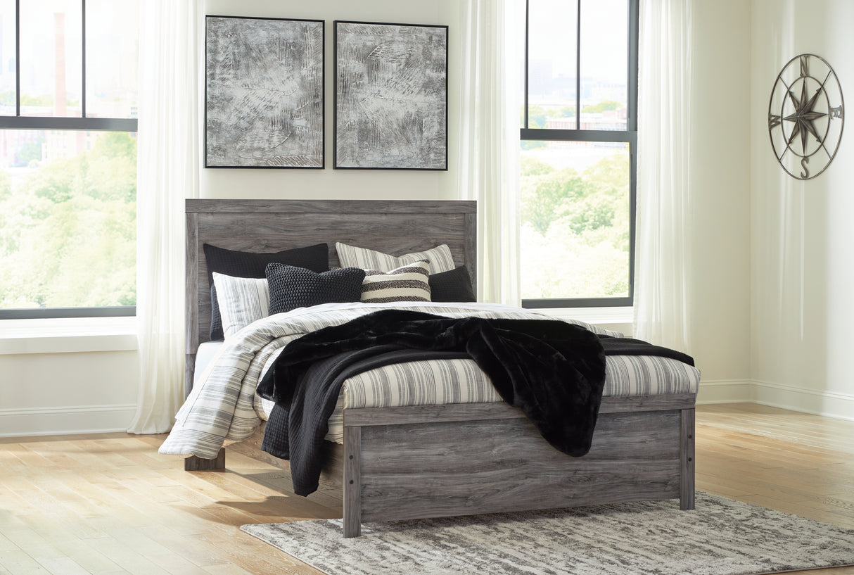 Furniture City - MS - Ashley Furniture - Bronyan Bedroom - Queen Panel Bed / Dark Gray - B1290B2