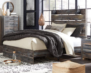 Furniture City - MS - Ashley Furniture - Drystan Bedroom - Queen Panel Bed / Multi - B211B4