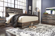 Furniture City - MS - Ashley Furniture - Drystan Bedroom - King Panel Bed / Multi - B211B14