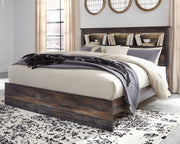 Furniture City - MS - Ashley Furniture - Drystan Bedroom - King Bookcase Bed / Multi - B211B53