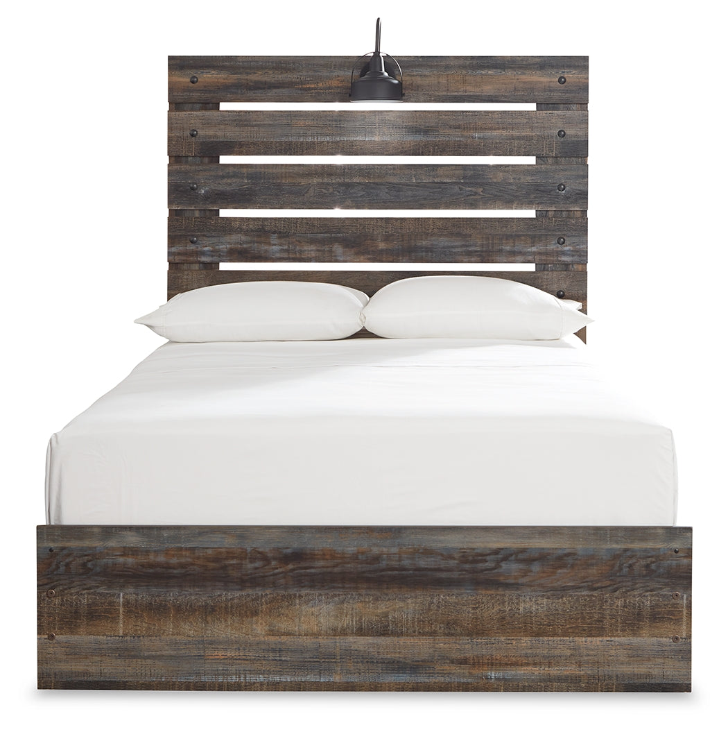 Furniture City - MS - Ashley Furniture - Drystan Bedroom - Full Panel Bed / Multi - B211B3