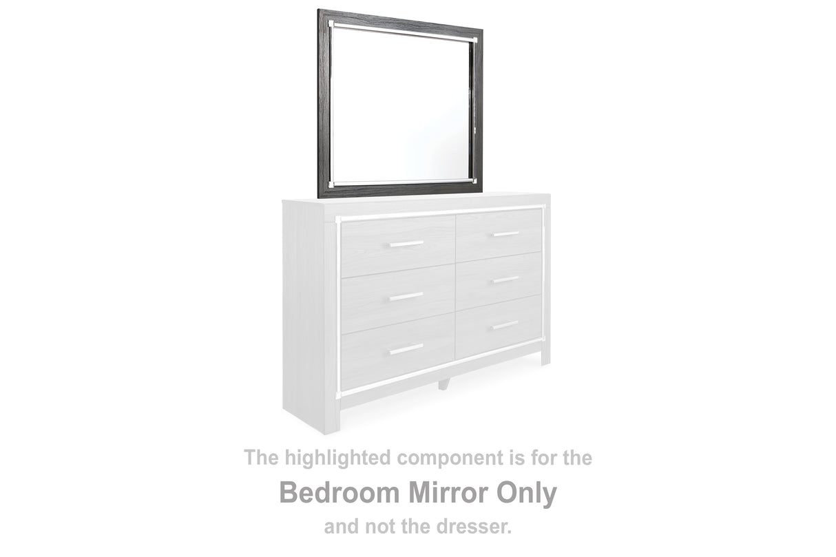 Furniture City - MS - Ashley Furniture - Lodanna Bedroom - Bedroom Mirror / Gray - B214-36
