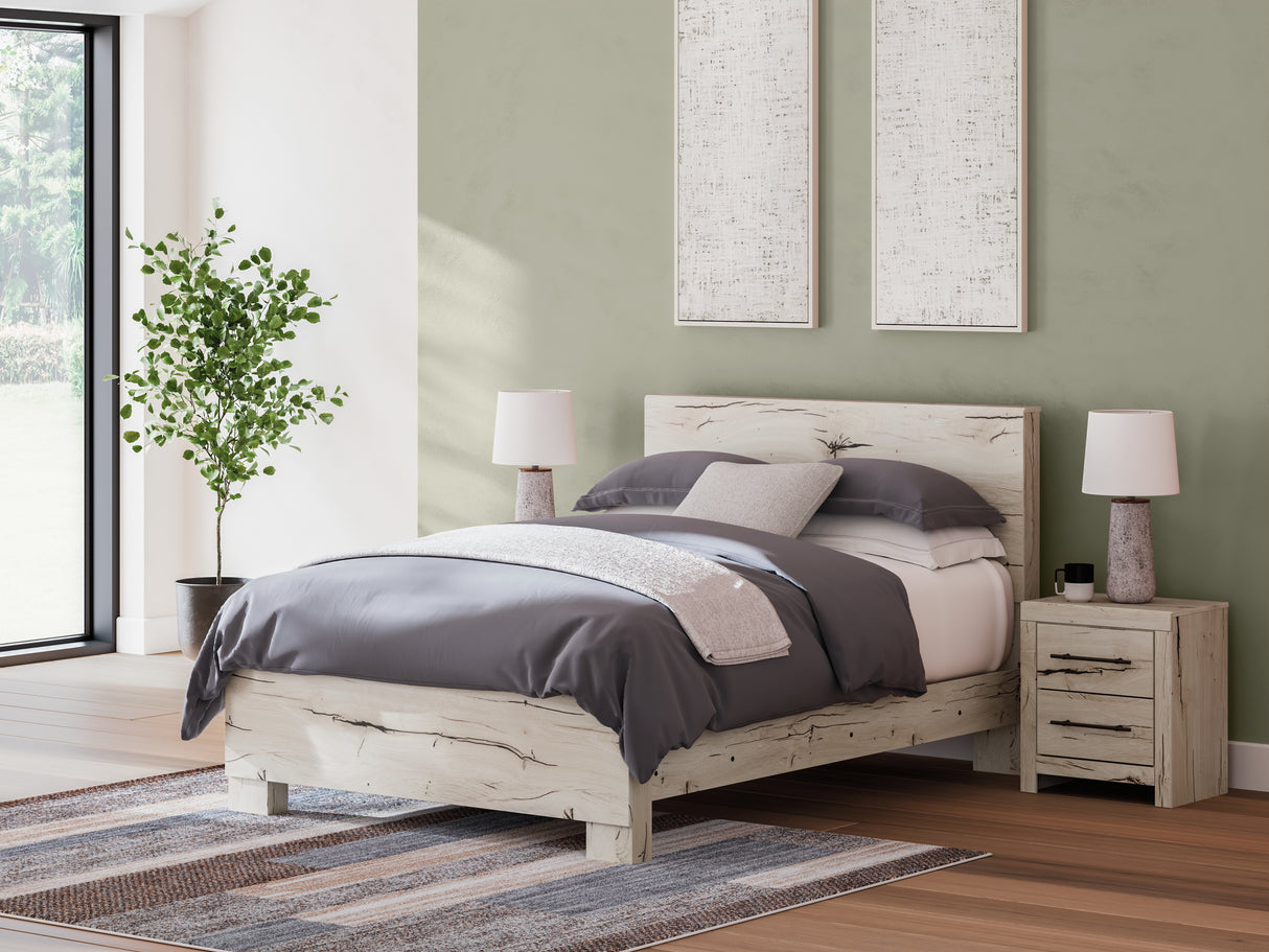Furniture City - MS - Ashley Furniture - Lawroy Bedroom - Queen Panel Bed / Light Natural - B2310B2