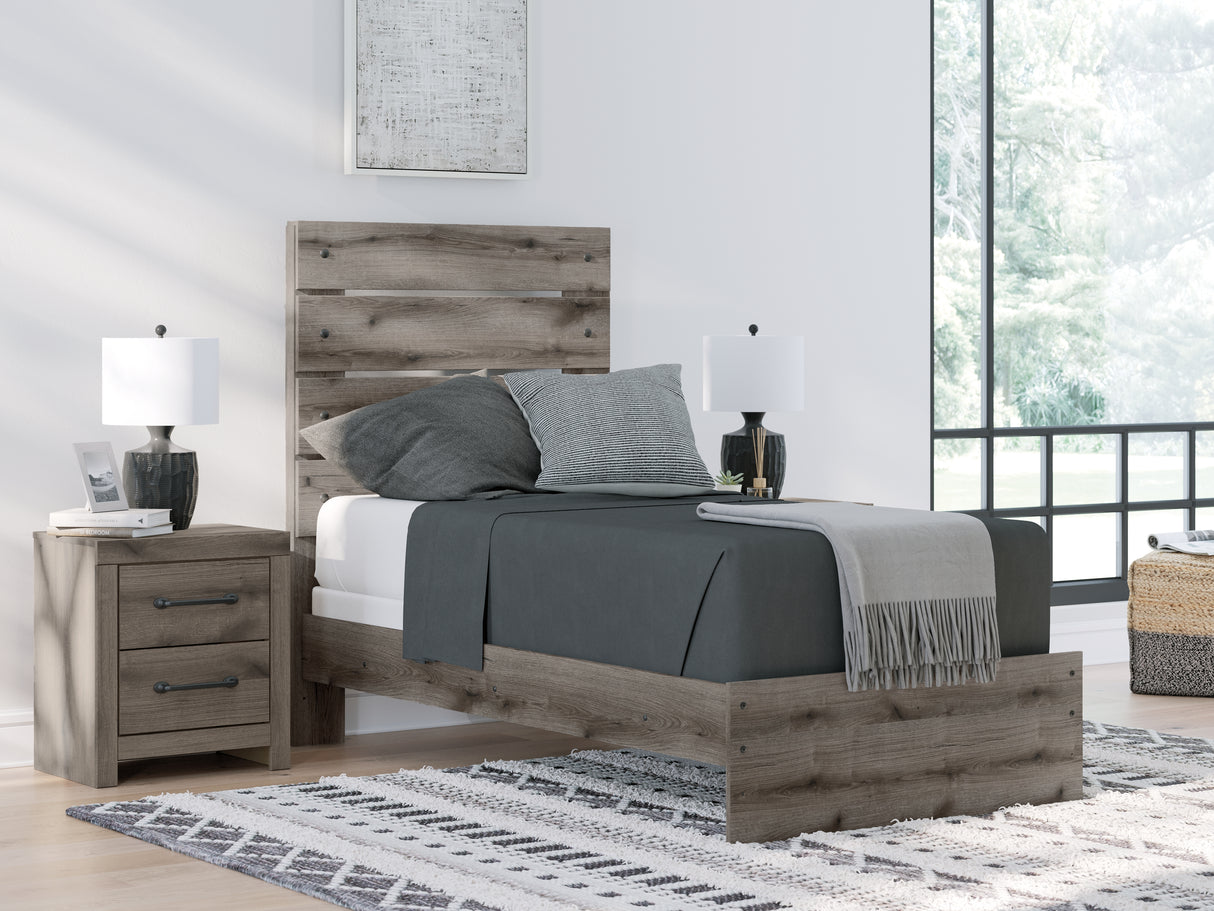 Furniture City - MS - Ashley Furniture - Graystorm Bedroom - Dresser and Mirror / Brown Gray - PCB2405B1