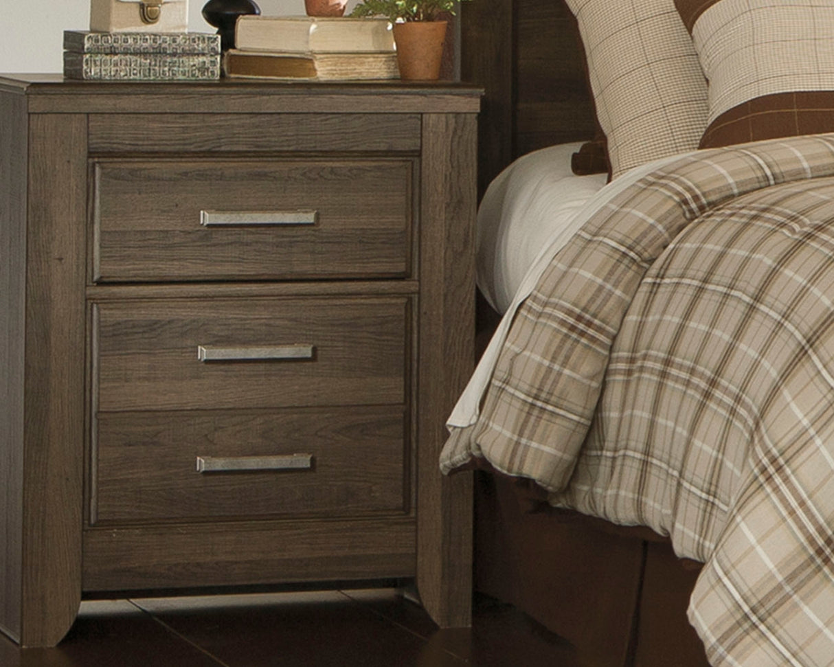 Furniture City - MS - Ashley Furniture - Juararo Bedroom - Six Drawer Dresser / Dark Brown - B251-31