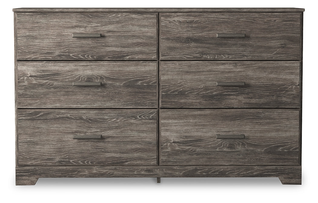 Furniture City - MS - Ashley Furniture - Ralinksi Bedroom - Six Drawer Dresser / Gray - B2587-31
