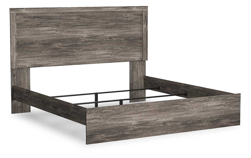Furniture City - MS - Ashley Furniture - Ralinksi Bedroom - King Panel Bed / Gray - B2587B3