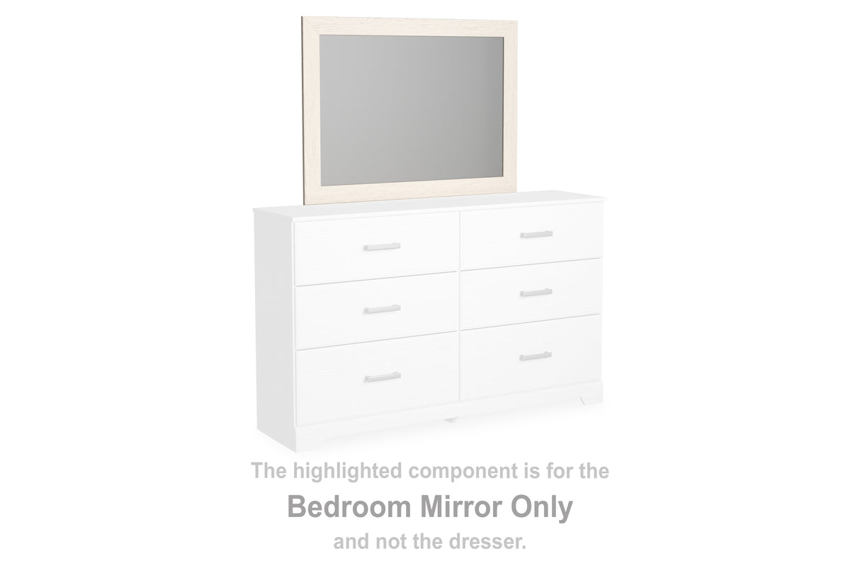 Furniture City - MS - Ashley Furniture - Stelsie Bedroom - Bedroom Mirror / White - B2588-36