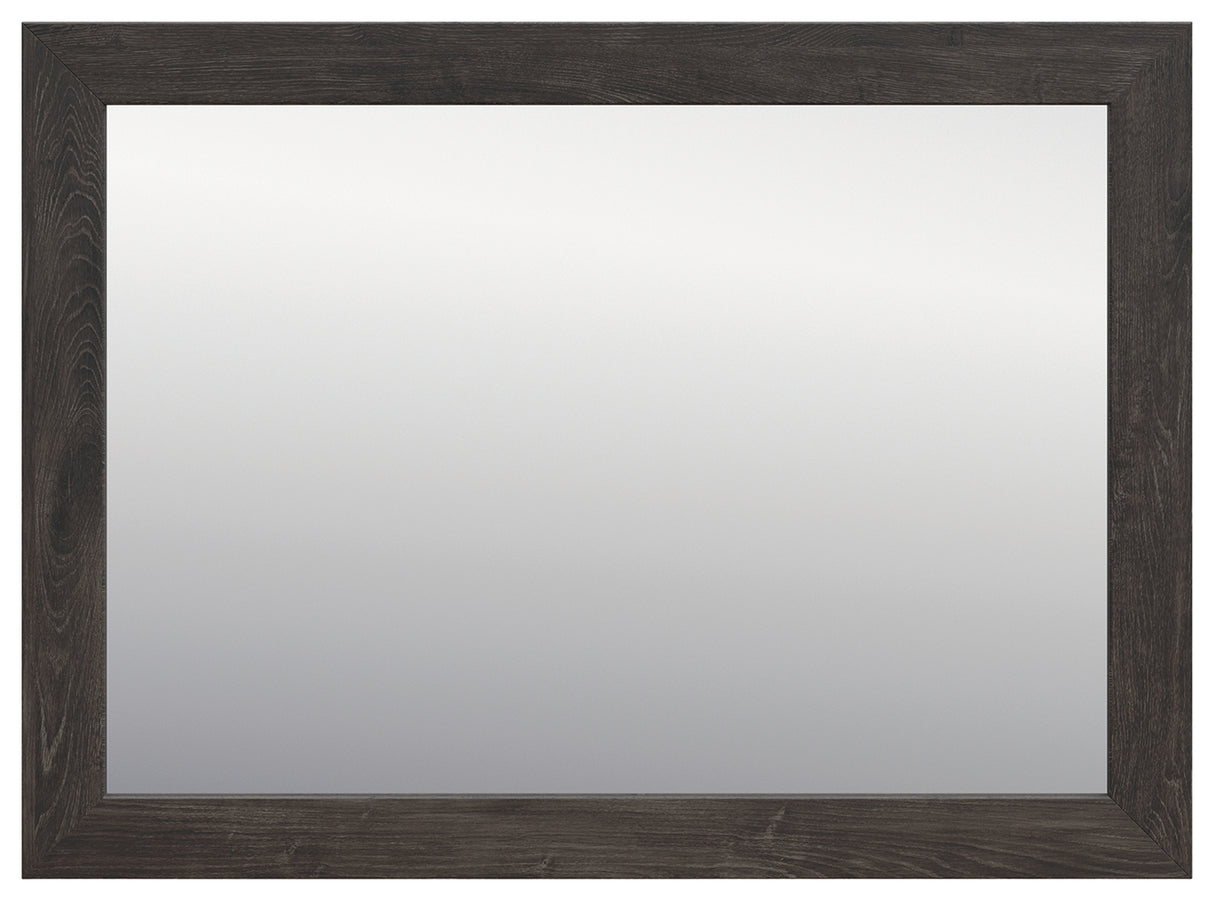 Furniture City - MS - Ashley Furniture - Fraluna Bedroom - Bedroom Mirror / Charcoal - PCB3370-36