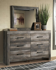Furniture City - MS - Ashley Furniture - Wynnlow Bedroom - Dresser and Mirror / Gray - B440B1
