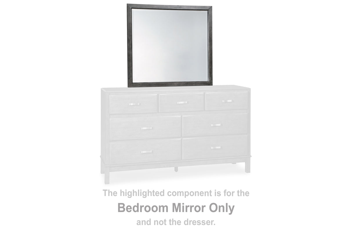 Furniture City - MS - Ashley Furniture - Caitbrook Bedroom - Bedroom Mirror / Gray - B476-36