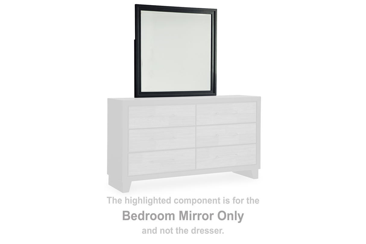 Furniture City - MS - Ashley Furniture - Kraeburn Bedroom - Bedroom Mirror / Brown/Black - B496-36