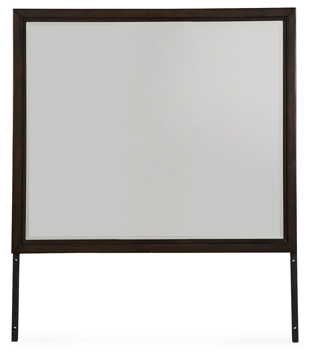 Furniture City - MS - Ashley Furniture - Neymorton Bedroom - Bedroom Mirror / Dark Grayish Brown - B618-36