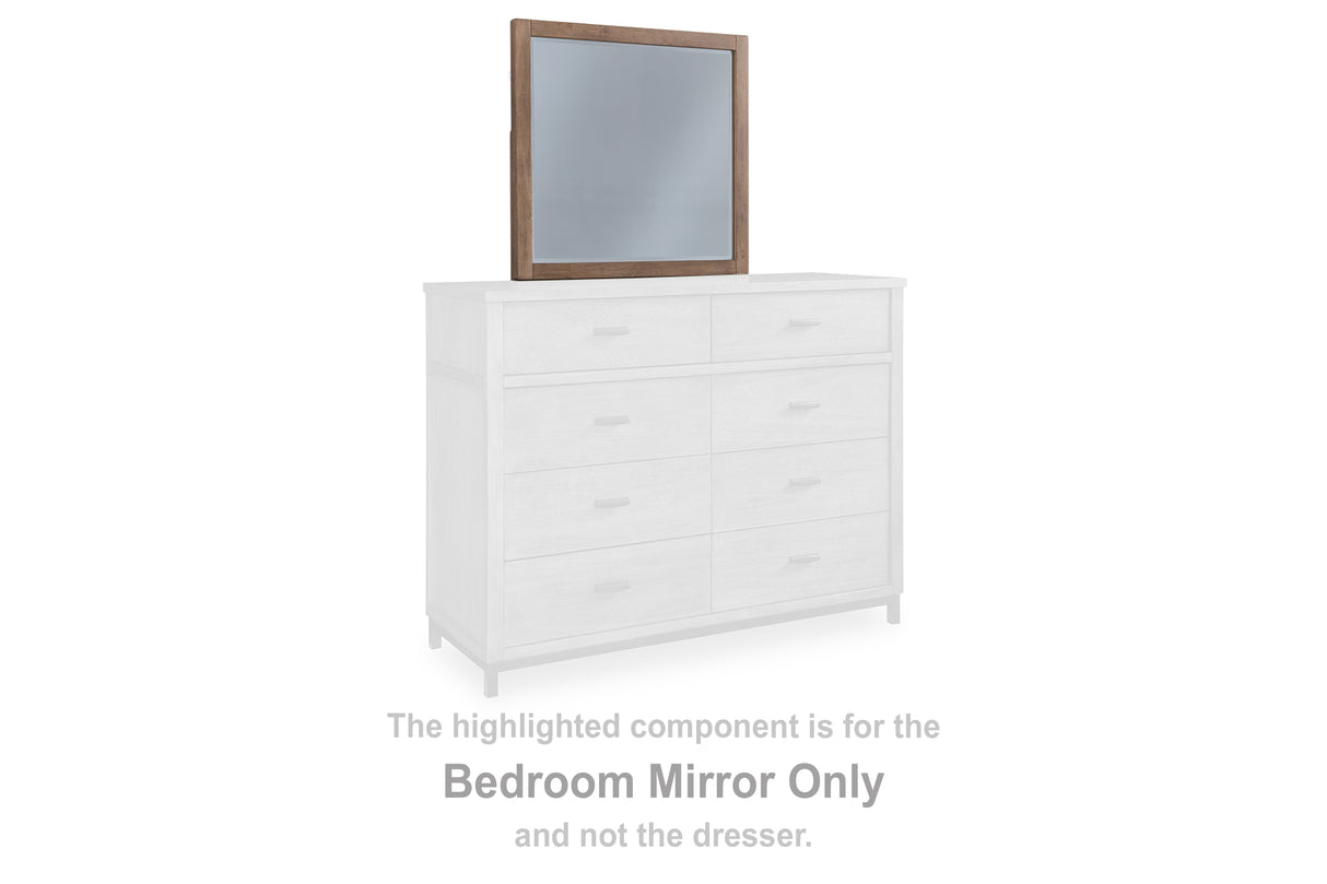 Furniture City - MS - Ashley Furniture - Tomtyn Bedroom - Bedroom Mirror / Light Brown - B622-36