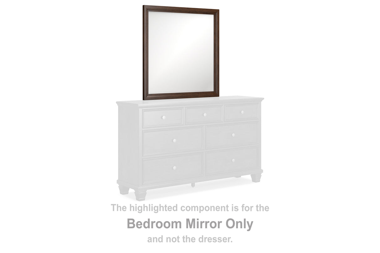 Furniture City - MS - Ashley Furniture - Danabrin Bedroom - Bedroom Mirror / Brown - B685-36