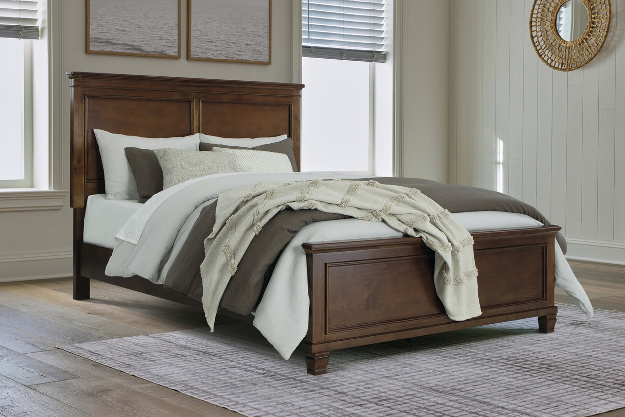 Furniture City - MS - Ashley Furniture - Danabrin Bedroom - California King Panel Storage Bed / Brown - B685B19