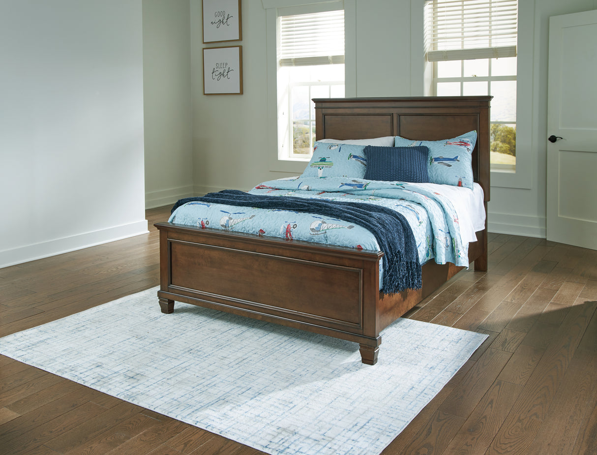 Furniture City - MS - Ashley Furniture - Danabrin Bedroom - Full Panel Bed / Brown - B685B8