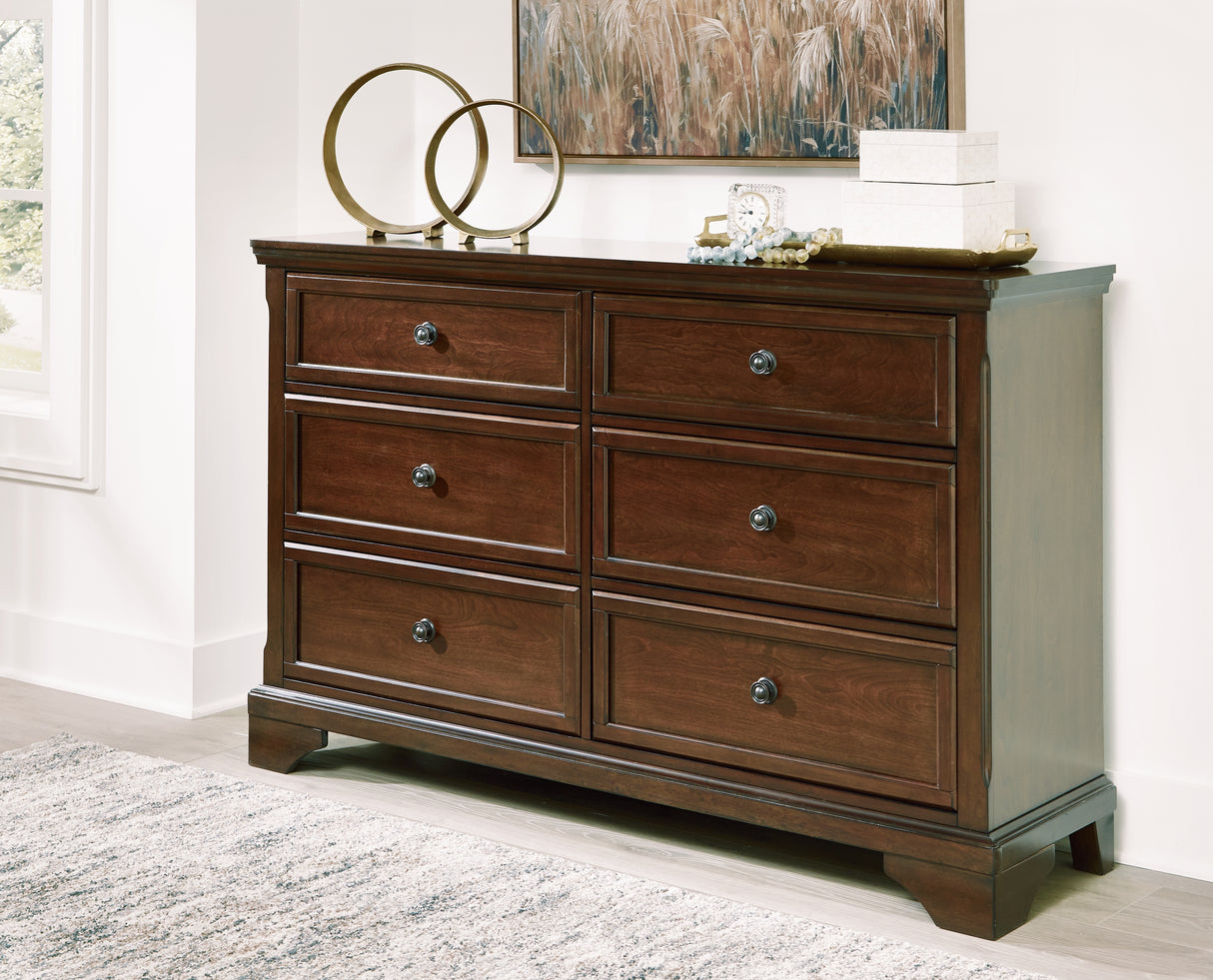 Furniture City - MS - Ashley Furniture - Trellington Bedroom - Dresser / Brown - B716-31