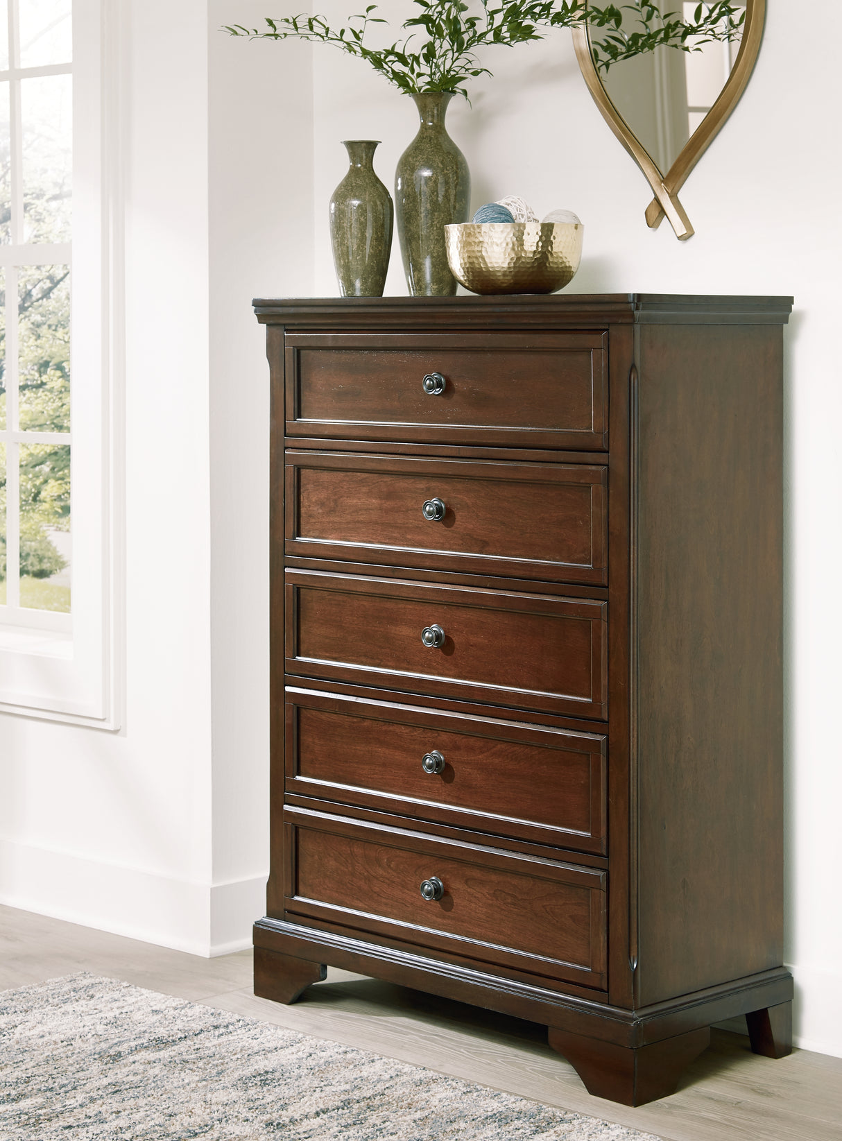 Furniture City - MS - Ashley Furniture - Trellington Bedroom - Dresser / Brown - B716-31