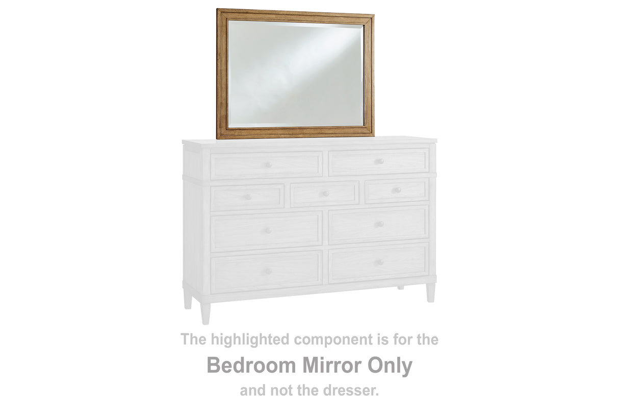 Furniture City - MS - Ashley Furniture - Sharlance Bedroom - Bedroom Mirror / Brown - B895-36