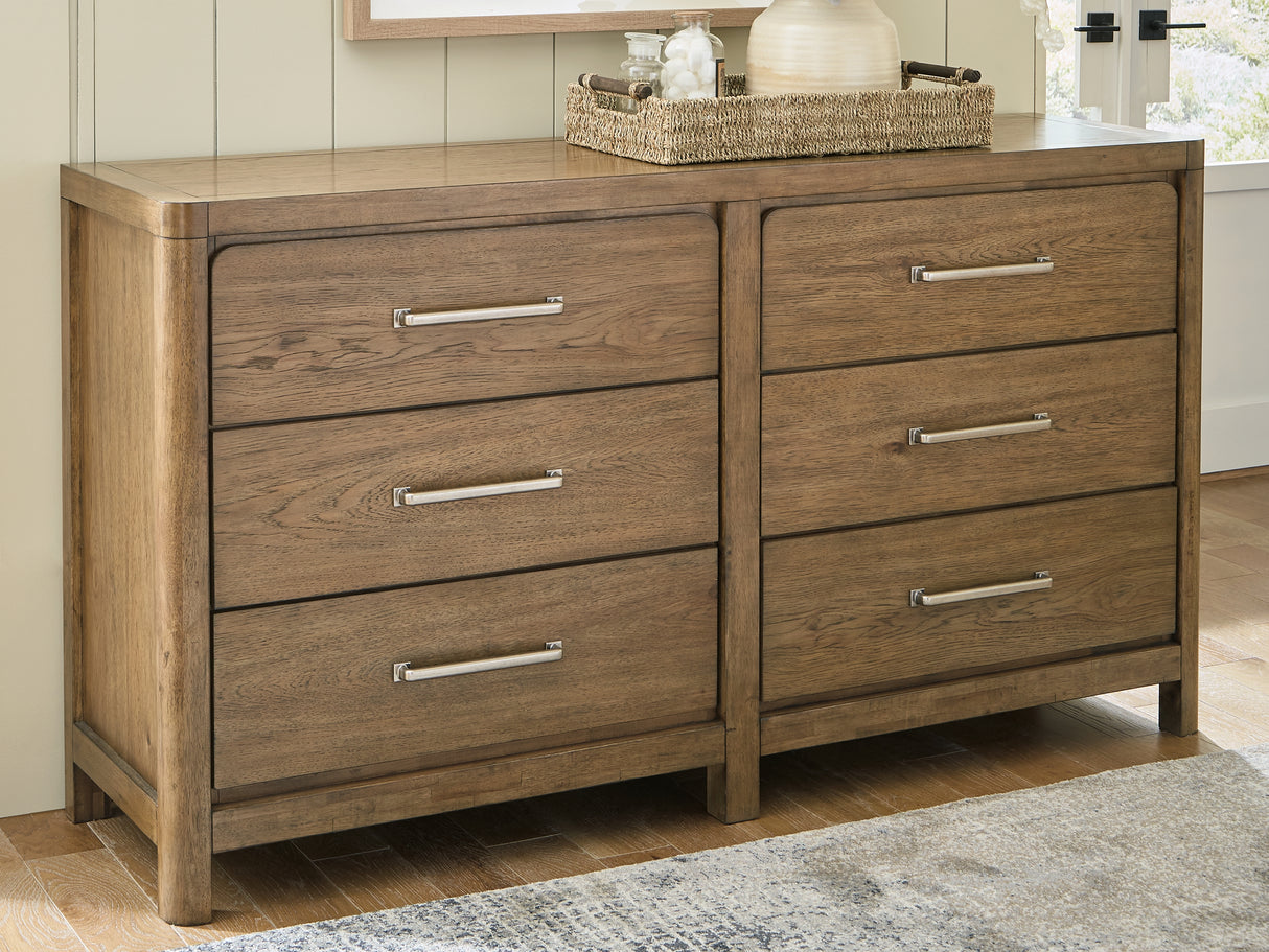 Furniture City - MS - Ashley Furniture - Cabalynn Bedroom - Dresser / Light Brown - B974-31