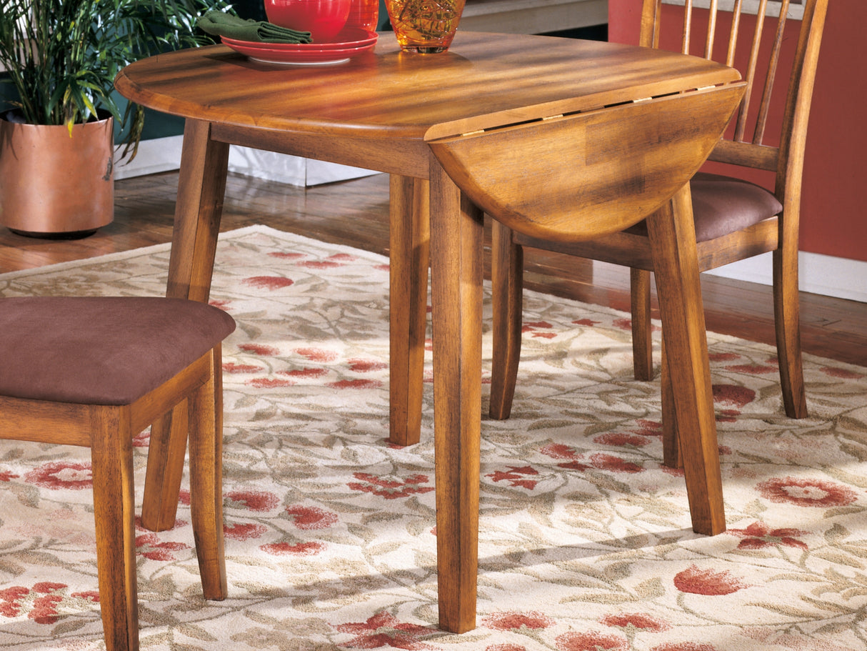 Furniture City - MS - Ashley Furniture - Berringer Dining Room - Dining Chair (Set of 2) / Rustic Brown - D199-01X2