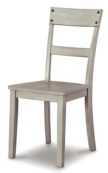 Furniture City - MS - Ashley Furniture - Loratti Dining Room - Dining Chair (Set of 2) / Gray - D261-01X2