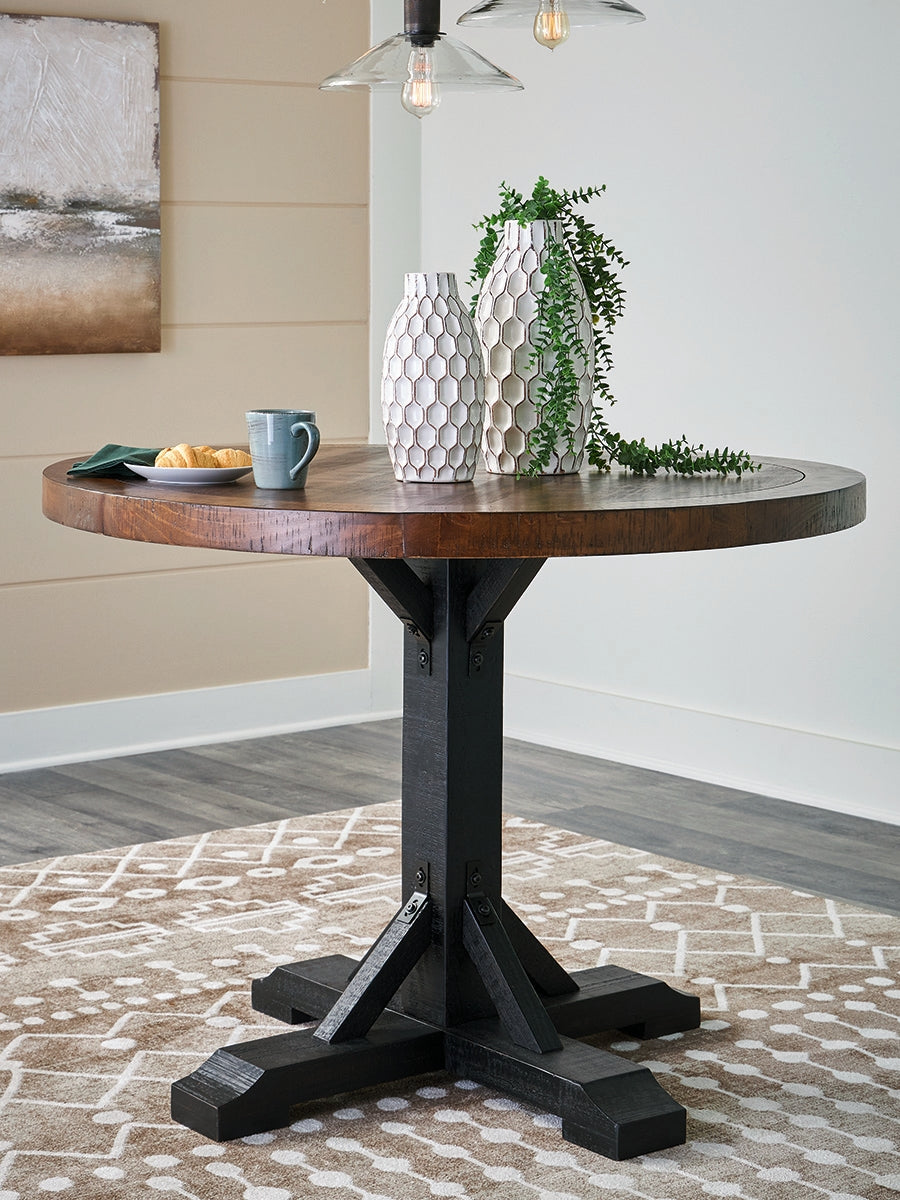 Furniture City - MS - Ashley Furniture - Valebeck Dining Room - Counter Height Dining Table / Multi - D546D21
