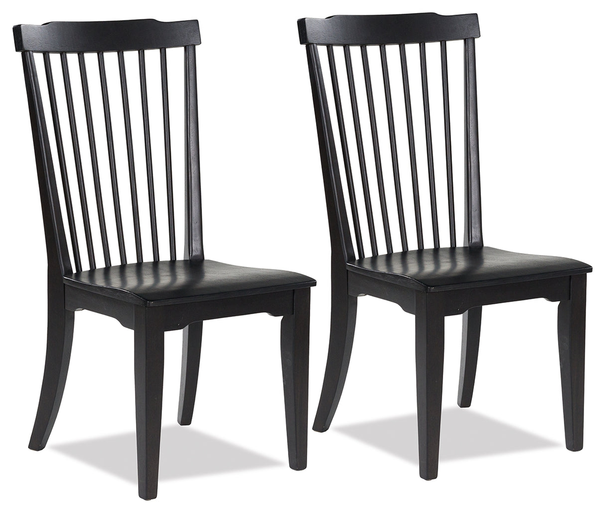Furniture City - MS - Ashley Furniture - Brenkerton Dining Chair (Set of 2) - Dining Chair (Set of 2) / Black - PCD591-01X2
