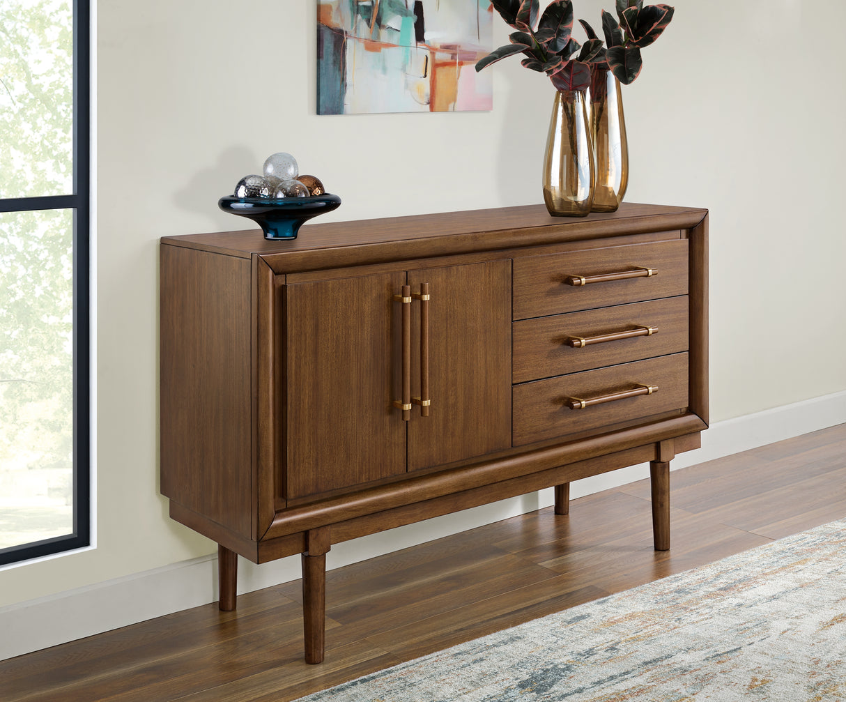 Furniture City - MS - Ashley Furniture - Lyncott Dining Room - Dining Room Server / Brown - D615-60