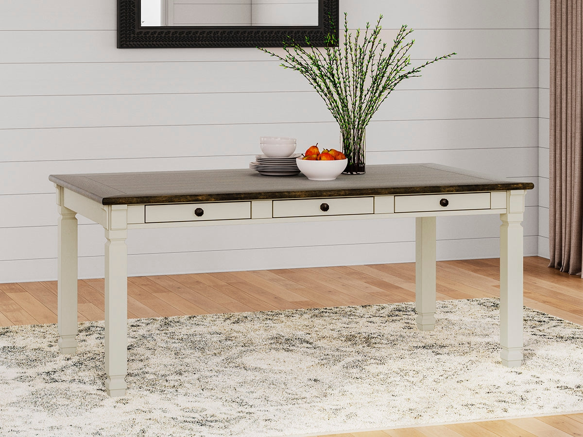 Furniture City - MS - Ashley Furniture - Bolanburg Dining Room - Rectangular Dining Room Table / Two-tone - D647-25