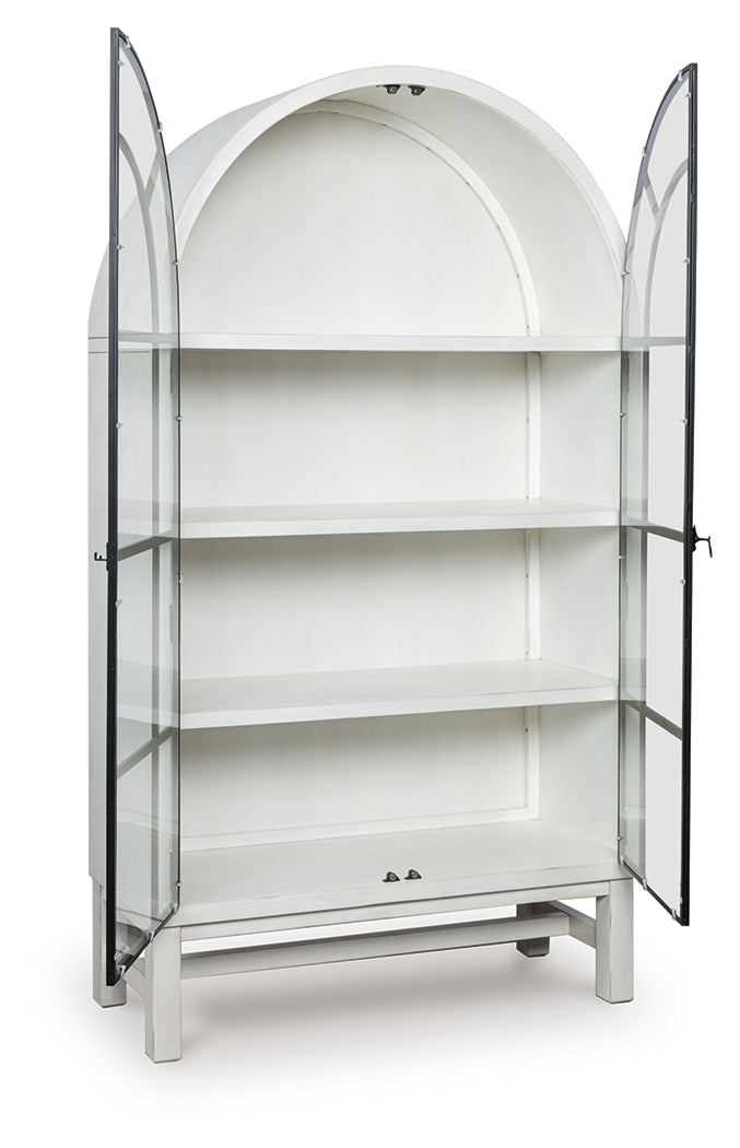 Furniture City - MS - Ashley Furniture - Greddinton Display Cabinet - Display Cabinet / White - PCD824-276