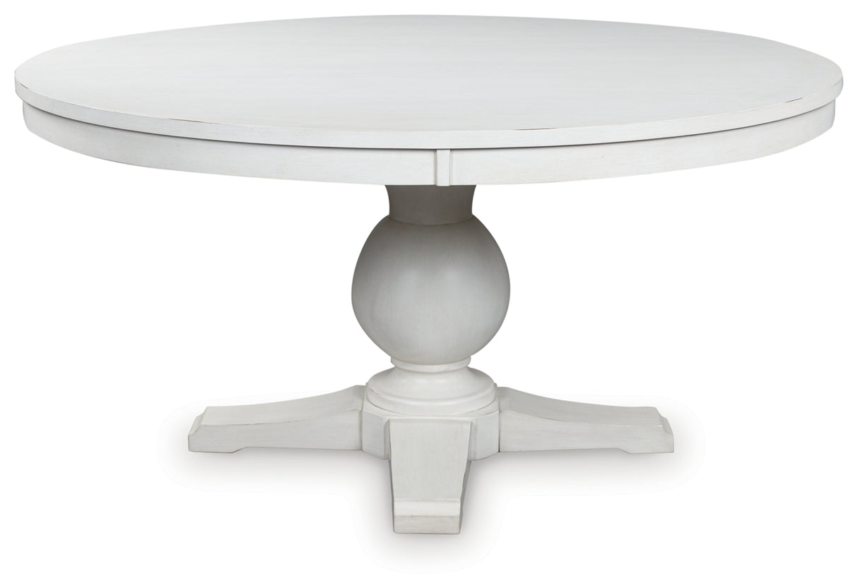 Furniture City - MS - Ashley Furniture - Greddinton Dining Table - Dining Table / White - PCD824D10